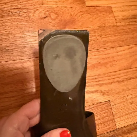 Tory Burch Pierced Mule in Merlot / Dark Brown - Picture 6 of 6